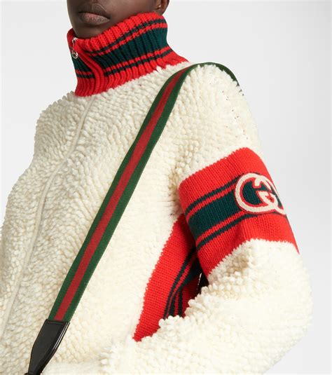 gucci teddy jacket|Gucci jacket for women.